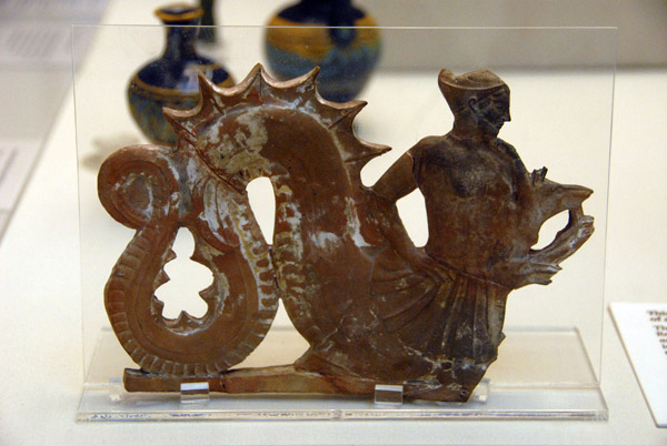 Skylla (Scylla), a sea monster from the Odyssey, Melos ca 460 BC