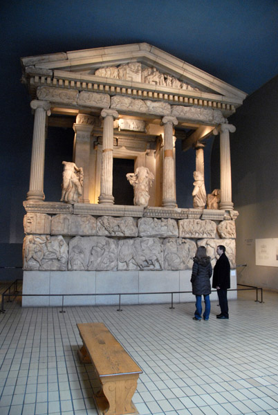 Nereid Monument, British Museum, built for Arbinas, ca 380 BC