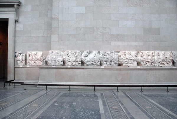 Elgin Marbles from the Frieze of the Parthenon, British Museum