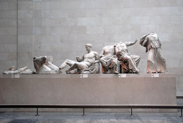 Elgin Marbles from the East Pediment of the Parthenon, British Museum