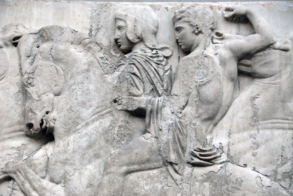 Parthenon North Frieze - Horsemen (figure 120)