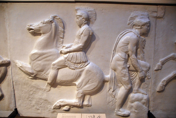 1802 cast of the West Frieze of the Parthenon block VI