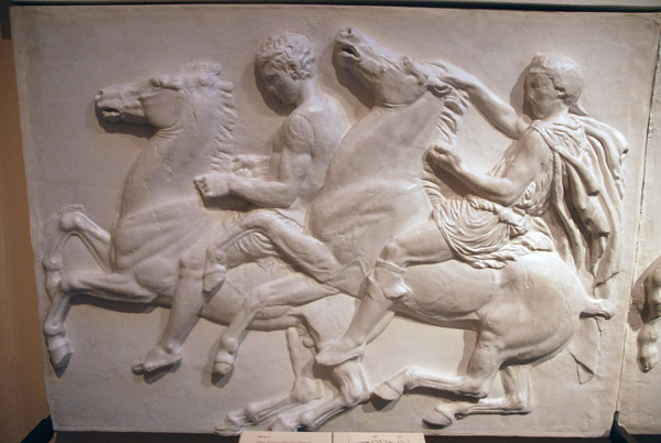 1802 cast of the West Frieze of the Parthenon Block X