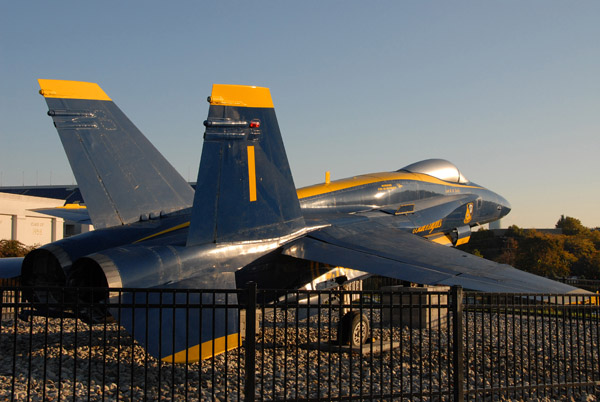 F-18 Hornet of the Blue Angels, United States Naval Academy, Annapolis
