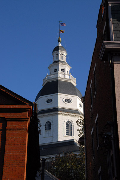 Annapolis - Maryland State House dome