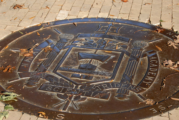 Bronze compass, United States Naval Academy