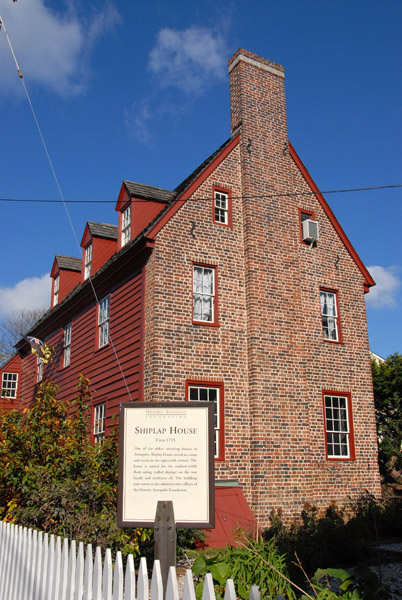 Shilap House, ca 1745, Annapolis