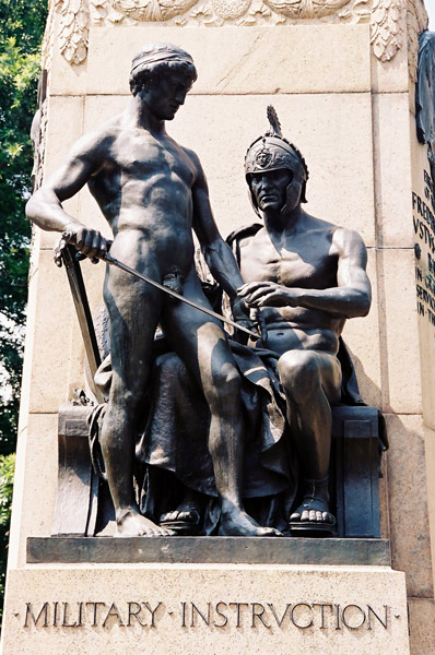 Baron von Steuben Monument by Albert Jaegers in Lafayette Park