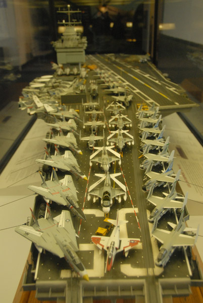 Model of the USS Enterprise (CVN-65)