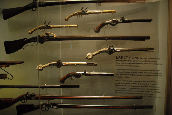 Early gun collection of the National Museum of the American Indian