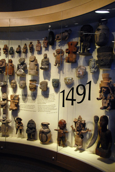 1491 section of Our Peoples gallery