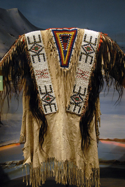 Lakota man's shirt (Teton/Western Sioux) ca 1860