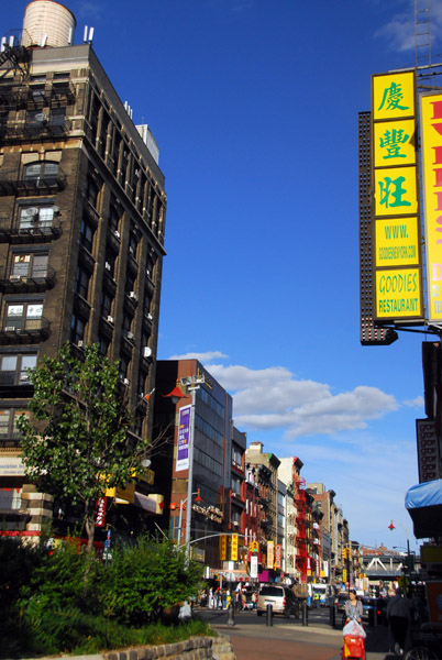 East Broadway, Chinatown's main street