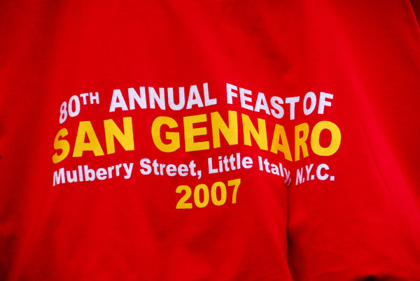 Feast of San Gennaro 2007, Mulberry Street, Little Italy
