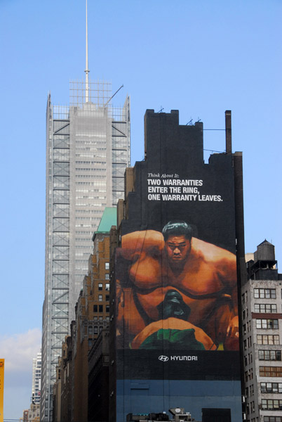 Advertisement with Sumo Wrestler, 8th Ave