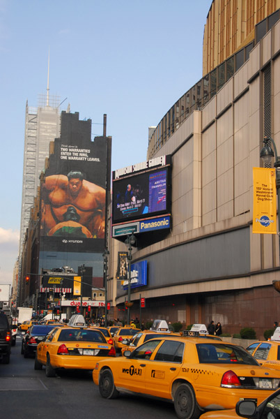 8th Avenue in front of Madison Square Garden