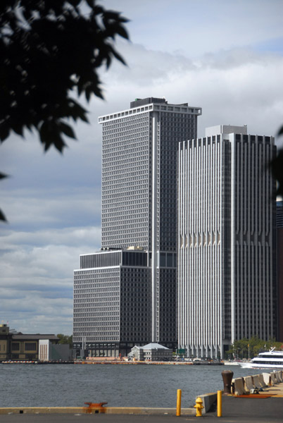 One New York Plaza building at the southern tip of Manhattan
