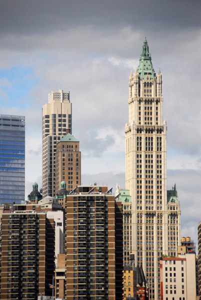 The Woolworth Building was the World's Tallest 1913-1930