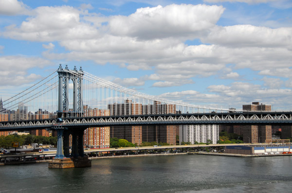 Manhattan Bridge, 1909, over the East River