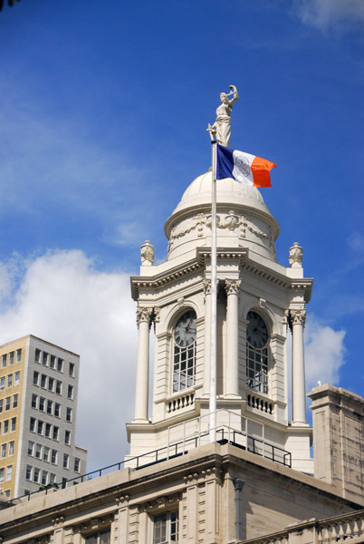 New York City Hall's dome, rebuilt in 1917