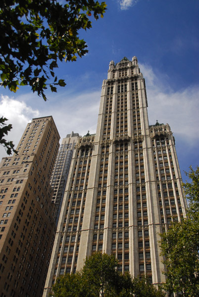 Woolworth Building was the World's Tallest 1913-1930