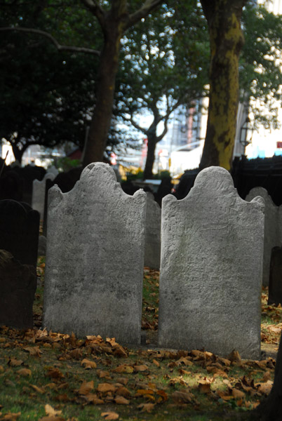 Old burial ground of St. Paul's Church