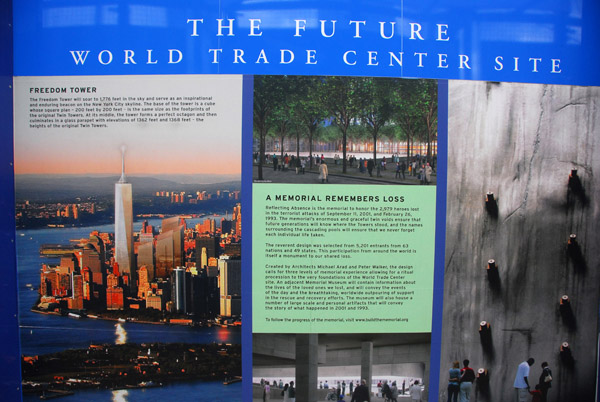 The Future World Trade Center Site, New York