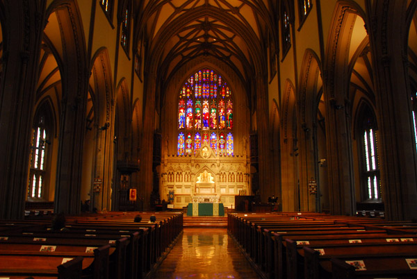 Interior, Trinity Church (1846) Manhattan