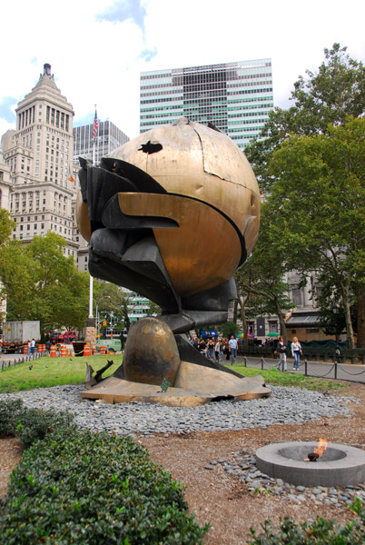 The World Trade Center Sphere, Battery Park