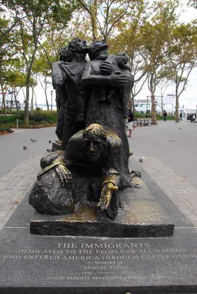 The Immigrants Monument, Battery Park