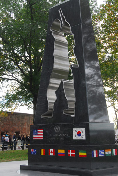 The Korean War Memorial, Battery Park