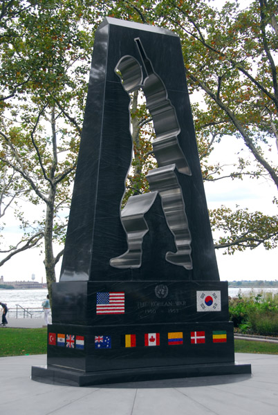 The Korean War Memorial, Battery Park
