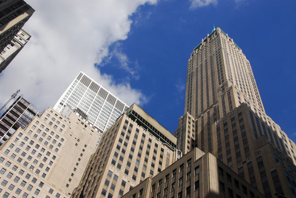 40 Wall Street, originally the Bank of Manhattan Trust Bldg, world's tallest for 2 months in 1930, now Trump Building