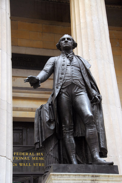 George Washington Statue by John Quincy Adams Ward, 1881