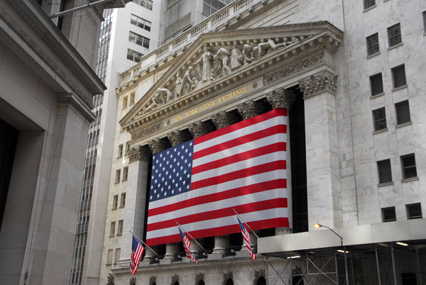 New York Stock Exchange from Federal Hall