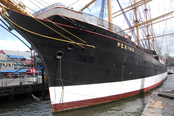 The Peking was built by Blohn & Voss in Hamburg in 1911