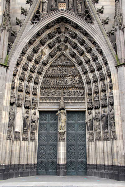 Central portal of the north transcept, Klner Dom