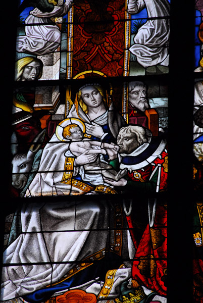 Dreikönigenfenster - Three Kings Window (detail)