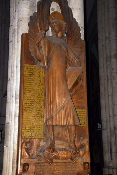 St. Michael by Georg Grasegger, 1920, Cologne Cathedral