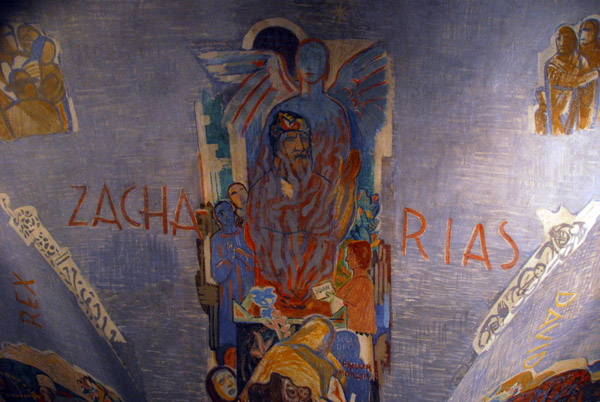 Modern paintings of the Old Testament - Zacharias, Cologne Cathedral