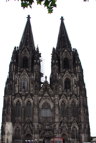 At 157m, Cologne Cathedral was the World's Tallest Structure 1880-84