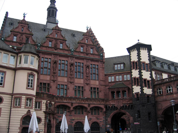 North side of the Frankfurt Rathaus