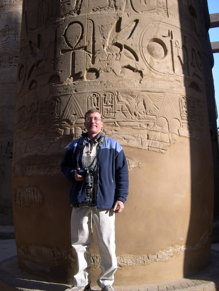 Me, Karnak Temple