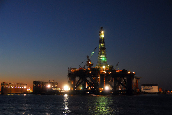 Oil platform, Port of Galveston