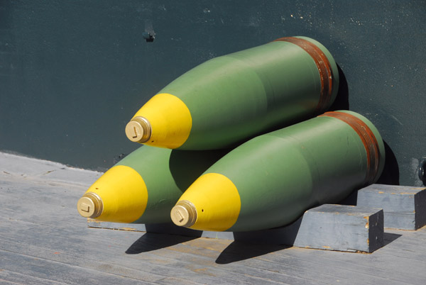 14 shells for the main guns of USS Texas
