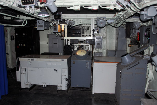 Navigation room, USS Texas