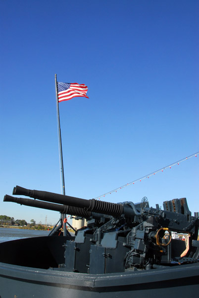 Anti-aircraft battery, USS Texas