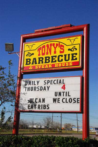 Tony's Barbecue