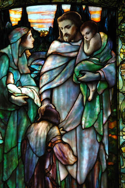 Tiffany stained glass window, Arlington Street Church