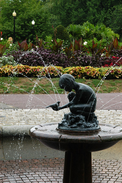 Fountain in the Public Garden, Boston